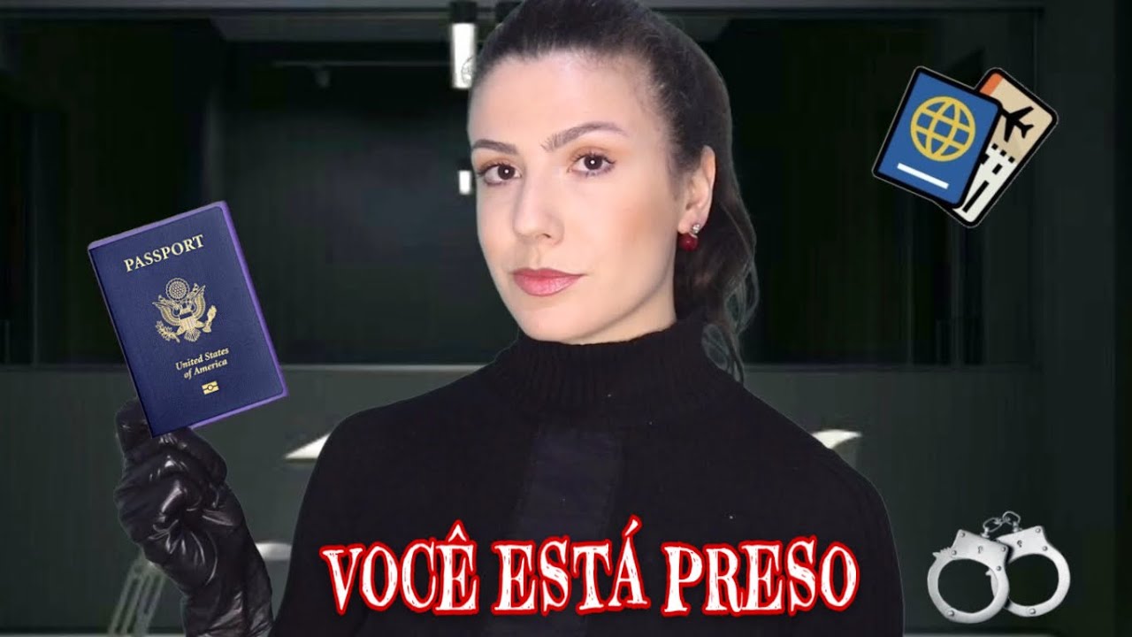 ASMR | INSPEÇÃO DE BAGAGEM NO AEROPORTO (deu ruim)