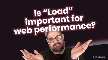 Page Load Performance - The Concepts of Web Performance