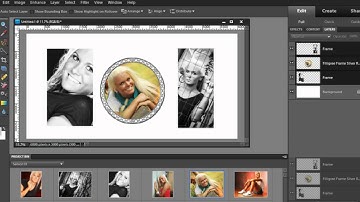 Photoshop Elements - Creating Custom Frame Layers
