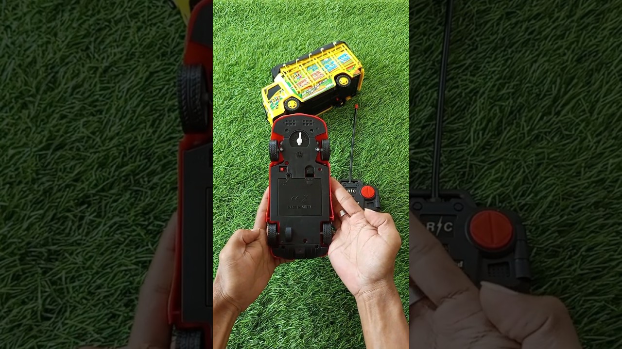 Unboxing and Testing Toys RC McQueen and Truk Oleng No Talking With Natural Water Sound