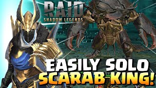 VERGIS BUILD GUIDE to SOLO Scarab King! Raid Shadow Legends