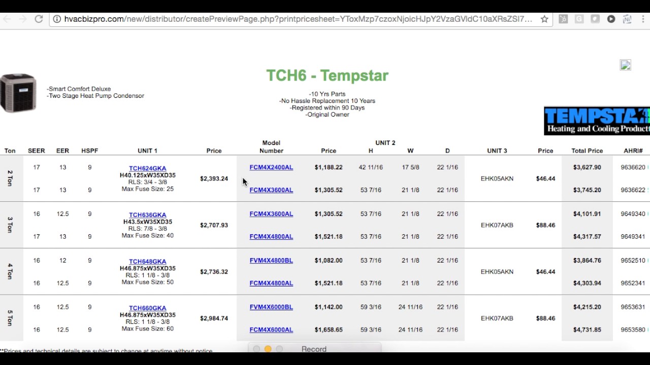 pic Good Better Best Hvac Proposal hvac proposal builder program