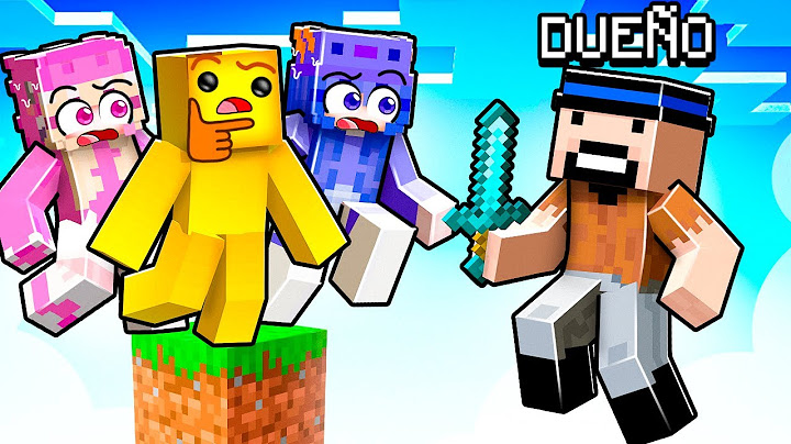 Trolleando a MIS AMIGOS Como el CREADOR de Minecraft en Un SOLO BLOQUE!