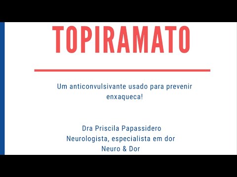 Vídeo: Topamax Para Prevenção De Enxaqueca