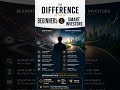🤓Beginners vs 😎Smart Investors | Investara Training Academy | Tiruppur