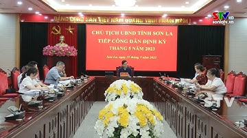 Chủ tịch UBND tỉnh tiếp công dân định kỳ tháng 5/2023