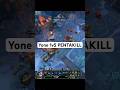 YONE PENTAKILL 1V5 LoL FUN - ARAM League of Legends #shorts