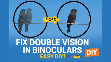 STOP Double Vision in Your Binoculars (DIY Fix)