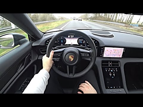 The New Porsche Taycan 2023 Test Drive
