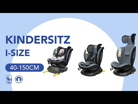 Reecle ZA10 - Einbau von i-Size Kindersitz 40-150 cm 