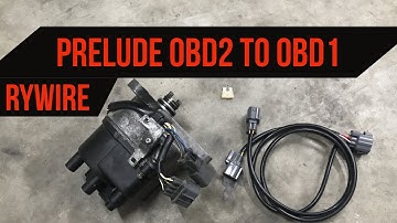 Honda Prelude OBD2 to OBD1 Distributor Conversion!