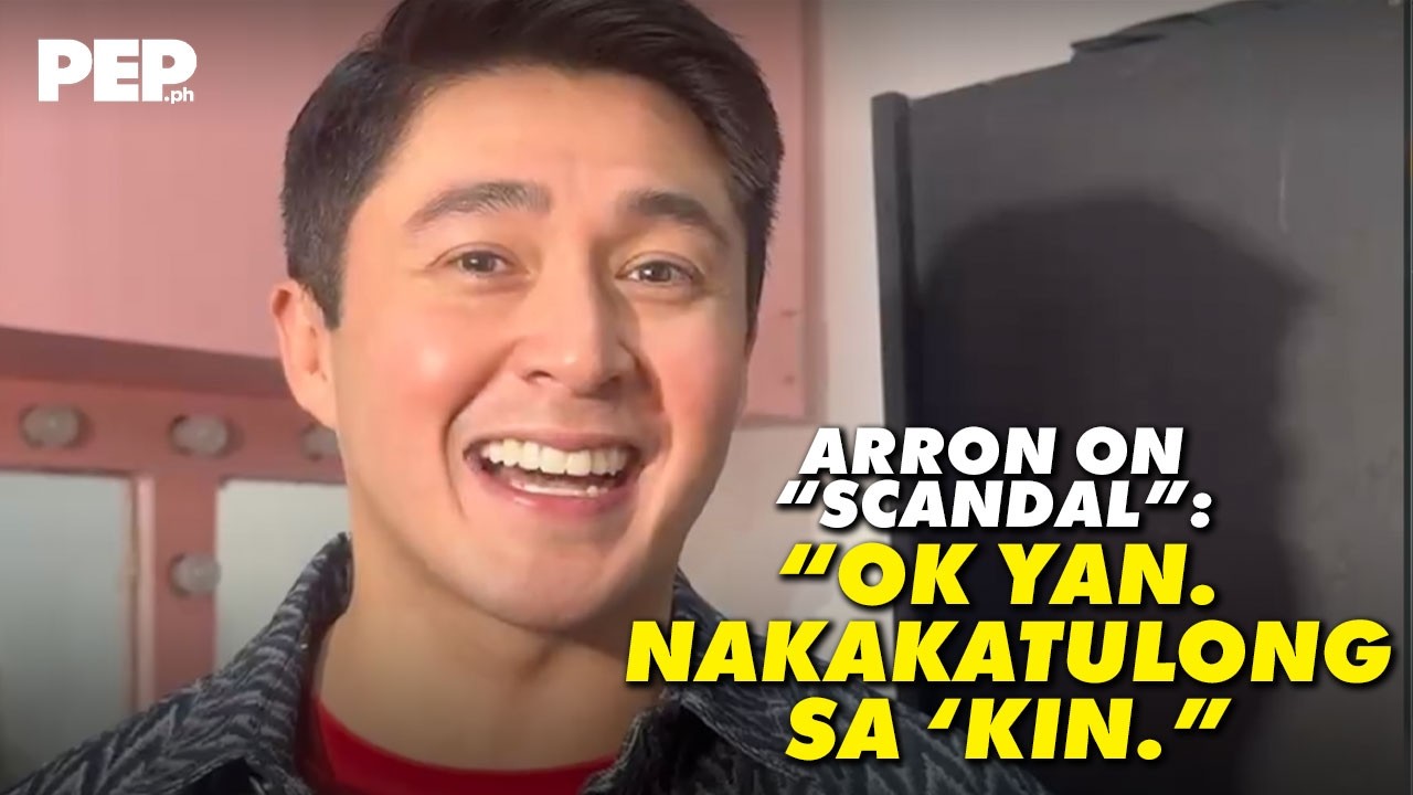 ARRON VILLAFLOR, NILINAW ANG PAGKAKAROON UMANO NG VIDEO SCANDAL | PEP INTERVIEWS
