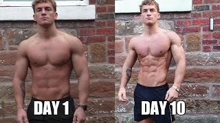 10 Day Fat Loss Transformation | Entire Minicut Vlog
