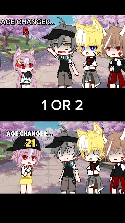 AGE CHANGER MEME #gachaclub #gacha #gachalife