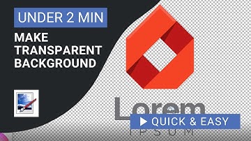 Paint.net Turorial: How to Make an Image Transparent in Paint.net