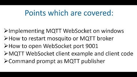 MQTT WebSocket
