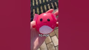 I DESTROYED My PINK AXOLOTL Nano Tape Squishmallow! 😭💖 *rip nano tape balloon*