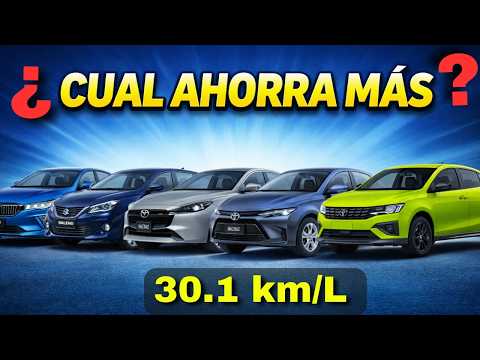 The 23 Most Fuel-Efficient Cheap Cars in Mexico 2026