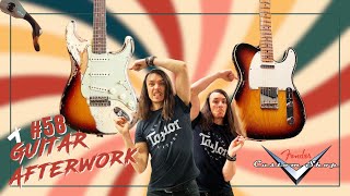 GUITAR AFTERWORK : FENDER Custom Shop Telecaster 65 Vs Stratocaster 59