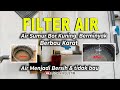 Solusi Air Sumur Bor Kuning, Berminyak & Bau Karat Menjadi bersih dan layak digunakan - FILTER AIR