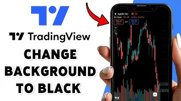 How To Change Background To Black On TradingView 2025 | Enable Dark Theme Chart Layout