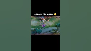 Karina Try Again 😏 #shorts #mlbb #cecilion