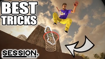 My BEST TRICKS From 2500+ Hours In Session (Skate Sim)