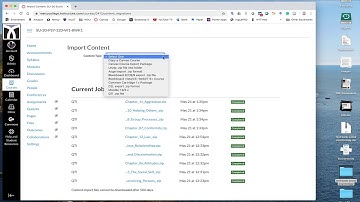 Importing Quiz Banks into Canvas