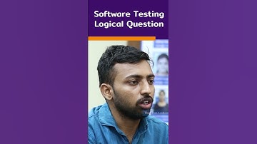 Software Testing Interview | Logical Question By Kiran Sir | #shorts #kiransir