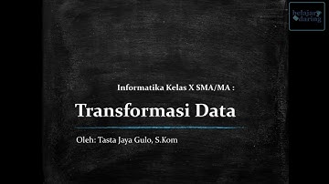 Transformasi Data