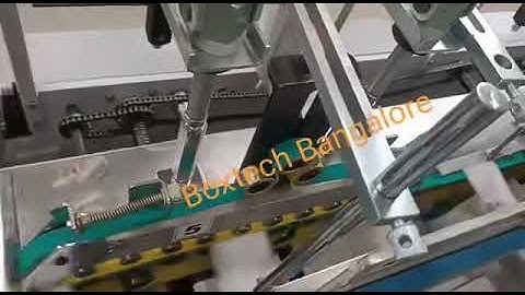 Boxtech carton folder gluer machine