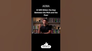 AI Will Widen the Gap Between the Rich and the Poor #ai #fypシ