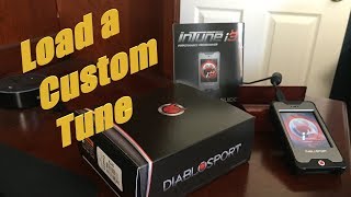 Load a custom tune to the Diablosport Intune I3