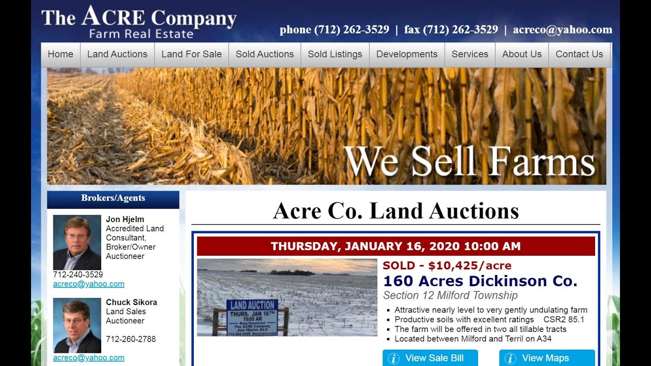 The Acre Company Selling Farm Land For 30+ Years YouTube