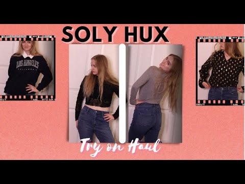 SOLY HUX TRY ON HAUL   STOREFRONT 