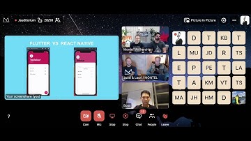 Battle: React Native vs Flutter (Flutter webinar recording by Montel Intergalactic)