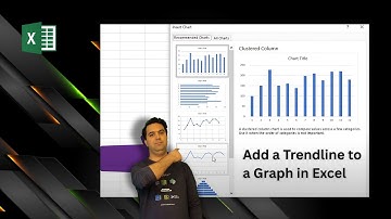 How to Add a Trendline to a Graph in Excel