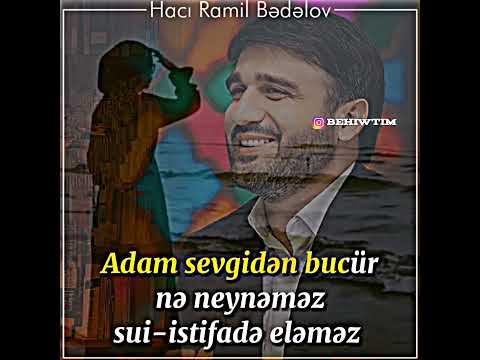 Hacı Ramil Sevgi whatsapp statusu üçün çox gözəl video #haciramil #dini  #shorts