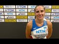 Lada Vondrová po semifinále 400 m na MS 2023