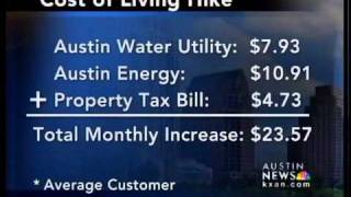 Expect increase in Austin utility bills - 6 pm News