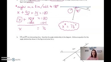 M7 Lesson 3.11 Angle Problems and Solving Equations (1)