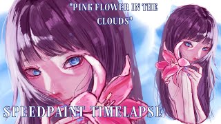 🌺 IN THE CLOUDS||Speedpaint Timelapse||