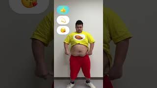 Tiktok100万再生120Kgデブのぷりぷりするリアクション