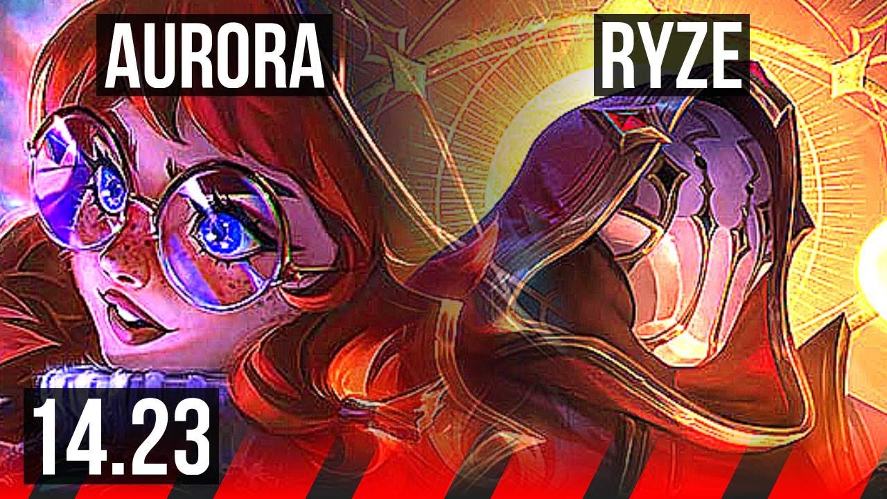 AURORA vs RYZE (TOP) | KR Master | 14.23 - YouTube