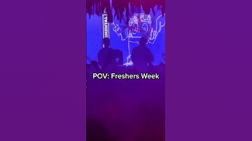 POV: FRESHERS WEEK! 🎉 #shorts #univlog