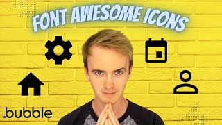 How to add Font Awesome icons to sidebar in Bubble | Bubble.io Tutorials | Planetnocode.com screenshot 2