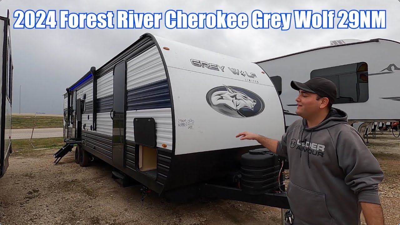 2024 Forest River Cherokee Grey Wolf 29NM Travel Trailer - YouTube