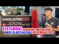 TESTIMONI TRAINING MESIN DARI HADE BLASTING BALI DI BENGKEL PCS