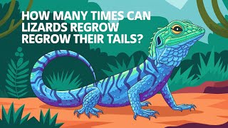 How Many Times Can Lizards Regrow Their Tails? 🦎