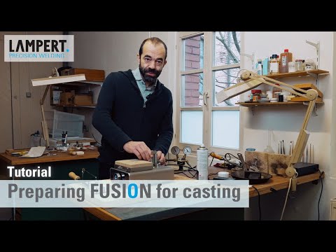 Preparation for casting - Lampert FUSION tutorial